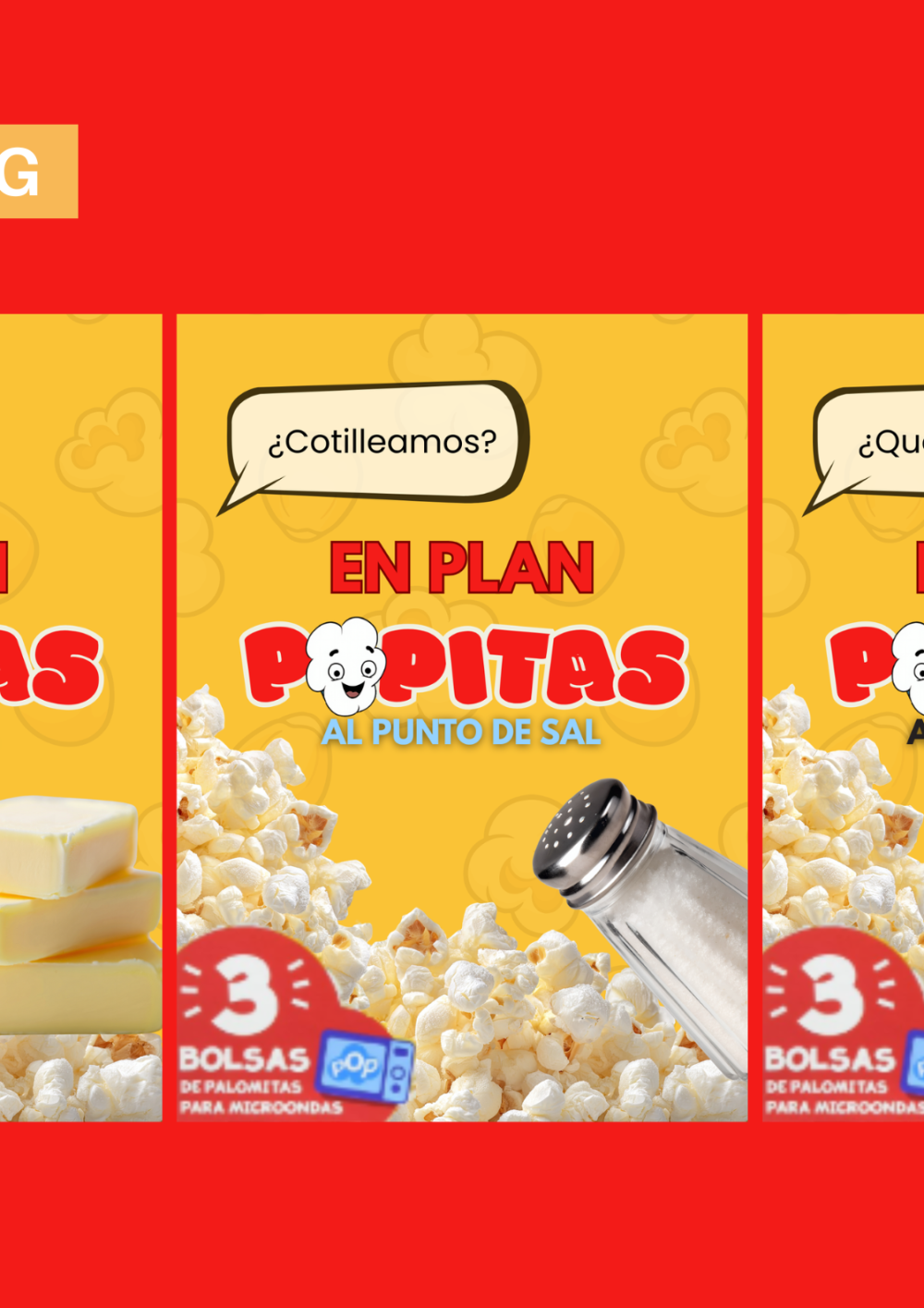Packaging popitas